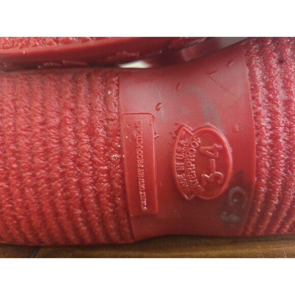 Vintage Winnie the Pooh Rain Boots Size 3-4 children’s Fits Women's 6-6.5 - Picture 9 of 15